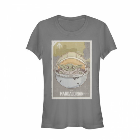 The Mandalorian Baby Yoda Child Cradle Women's T-Shirt